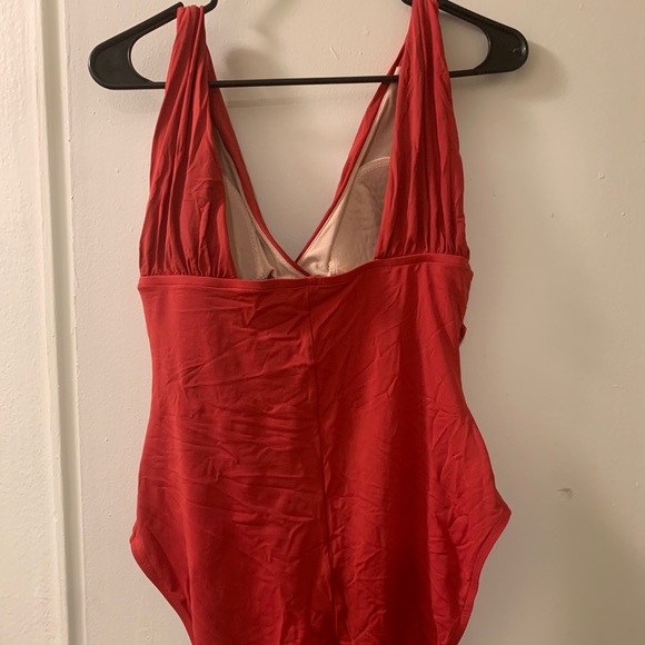 Plunge Neck- One Piece - Picture 2 of 3